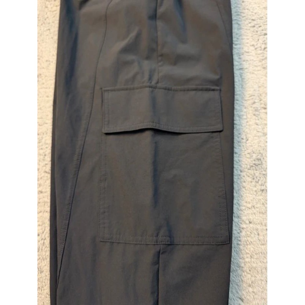 JoyLab ~Black Lightweight High-Rise Cargo Parachute Jogger Pants - Women's Small - Picture 11 of 14